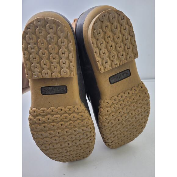 L.L.Bean Brown Leather & Rubber Duck Boots Made in USA Men's Sz 10W - Picture 7 of 8